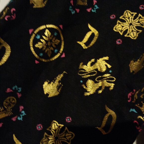 Disney Sleeping Beauty Castle Gold Full Zip Hoodie M Storybook Nostalgic - Picture 5 of 12